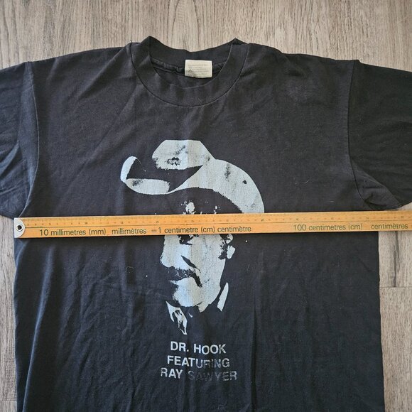 Vintage Dr. Hook Ray Sawyer Band Tour T-Shirt Black Hanes 50/50 – Men’s Large - Picture 5 of 9